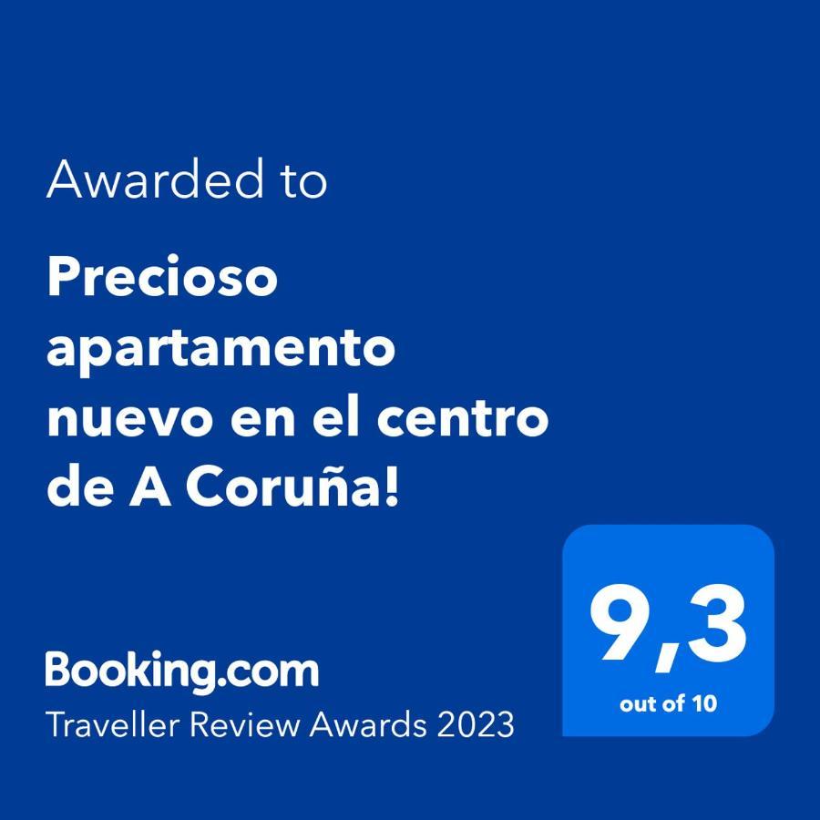 Precioso Apartamento Nuevo En El Centro De A Coruna! Eksteriør bilde