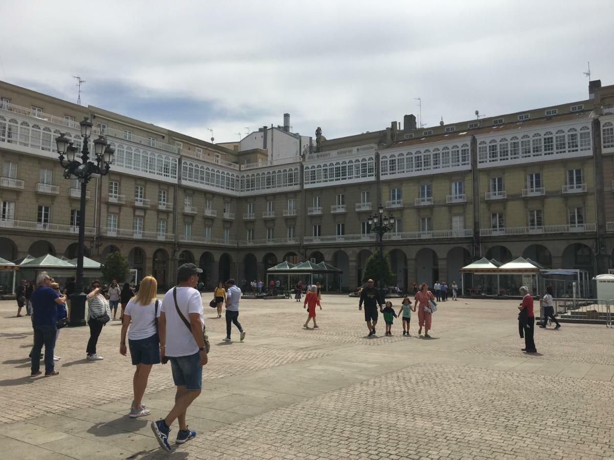 Precioso Apartamento Nuevo En El Centro De A Coruna! Eksteriør bilde