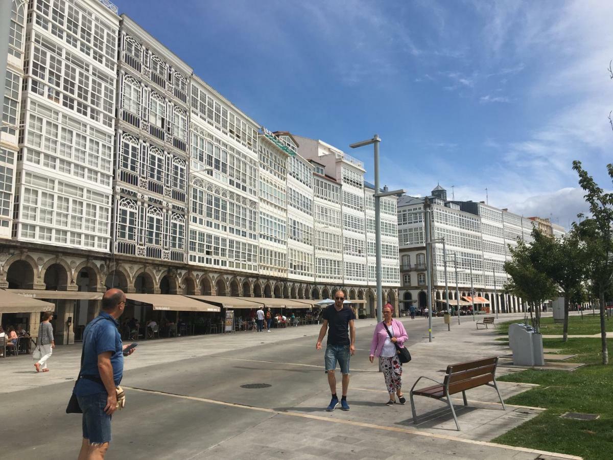 Precioso Apartamento Nuevo En El Centro De A Coruna! Eksteriør bilde